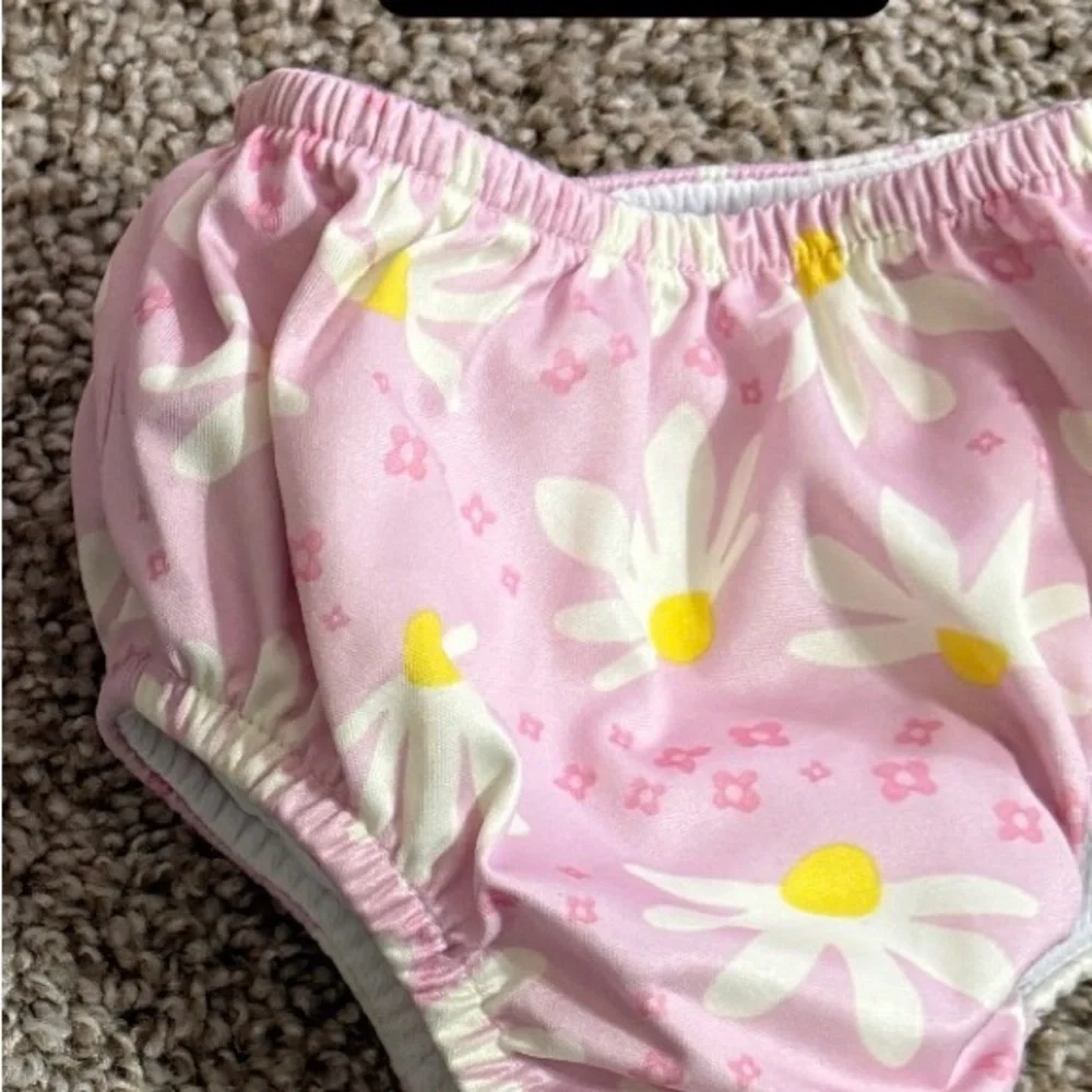 Pink Floral Kids Bloomers